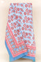 20s Cotton Bed Cover in Block Print
